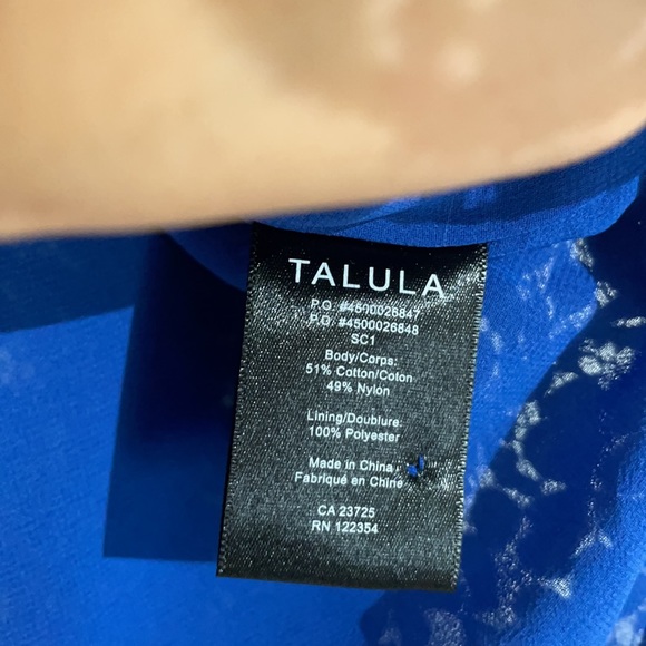 Aritzia Talula floral lace blouse top - Picture 5 of 6